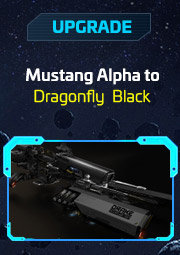  upgrade Mustang Alpha à Dragonfly Black